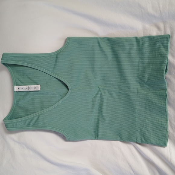 Athleta Tops - Athleta Signature Rib Tank - Sage Green Size XS